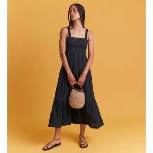 Marine Layer Selene Double Cloth Maxi Dress